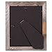 BARNWOODUSA Farmhouse 10x10 Picture Frame 1 1/2 inch Molding 100% Reclaimed Wood Rustic Natural Weathered Gray