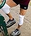 Knee Brace Compression Sleeves (1 Pair) Negative Ion Support | CrossFit, Basketball, Fitness | Helps Relieve General Knee Pain | Post Surgery Recovery (Black, XXL Two Pack)