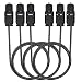 Digital Optical Audio Cable Toslink to Toslink Digital Optical Fiber Audio Cable 6 Feet 3Pack