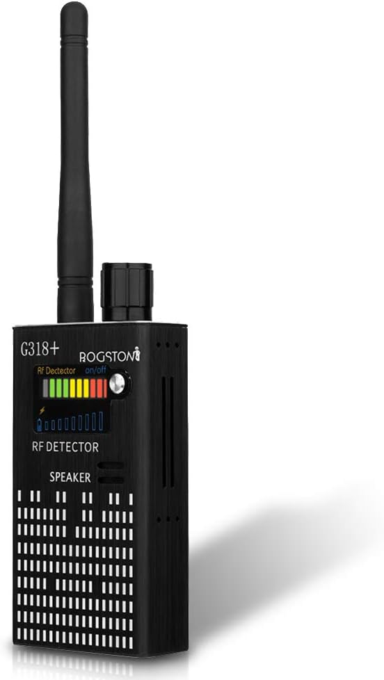 Super Anti-spy Bug GPS Wireless Camera RF Signal Detector Set[Enhanced Version], ROGSTOM Higher-Sensitivity Tracker Locator Radar Radio Wave Scanner GSM Device Finder for Family, Hotel, Car and Girl