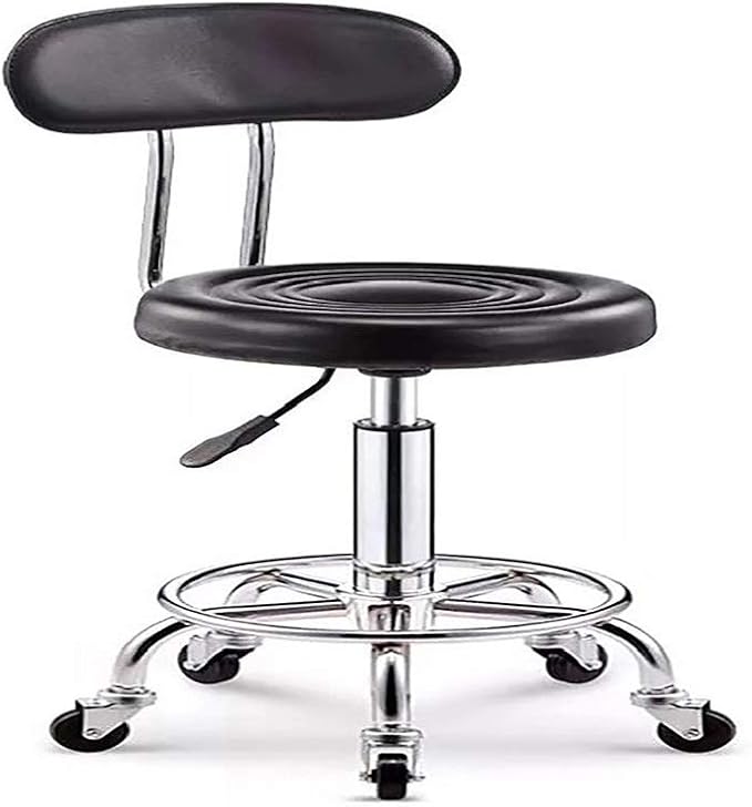 Amazon.com: Bar Chairs,Vanity Chair with Wheels,High Back Chair,Salon