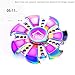 Fancy Home Titanium Alloy Anti-Anxiety Rainbow Colorful Fidget Hand Spinner Metal EDC Toy for Relief from ADD ADHD,Anxiety and Boredom,Last 4-6 Minutes