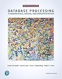 Database Processing: Fundamentals, Design, and Implementation (15th Edition)