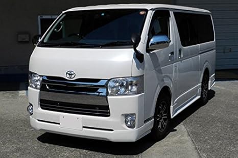 Amazon ハイエース 0系 4型 標準ボディ フロントハーフスポイラー 未塗装品wl 064fh フロントスポイラー 車 バイク