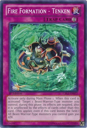 Yu-Gi-Oh! - Fire Formation - Tenken (CBLZ-EN072) - Cosmo Blazer - 1st Edition - Common