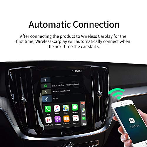 CarlinKit Wireless CarPlay Adapter for Factory Carplay Cars, for