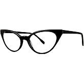 Scojo New York Soho Reading Glasses for Women, Scratch Resistant Lenses, Handmade Cat Eye Readers, Fashionable Colorways