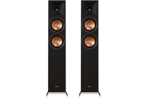 Klipsch RP-8000F II Dual 8" 600W 2.5-Way Floorstanding Speaker, Walnut, Pair