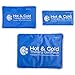 Roscoe Reusable Cold Pack and Hot Pack - Ice Pack For Knee, Shoulder, Back, Injuries - Microwave Heating Pad, 5 x 10 Inches primary