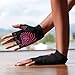 Gaiam Grippy Yoga Gloves, Pink