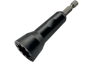 MITANSLE Wire Nut Twister,Ideal Electric Wire Nut Twister for Drill -1 PCS Wire Twisting Tool 1/4" Chuck Improve Efficiency Black