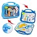 Doctor Kit Set Dr Pretend Role Play Medical Doc Equipment Nurse Dentist Case Stethoscope Toy Gift for Kids Toddlers Boys Girls Age 3+, Random Delivery