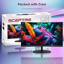Sceptre Curved 24-inch Gaming Monitor 1ms 100Hz