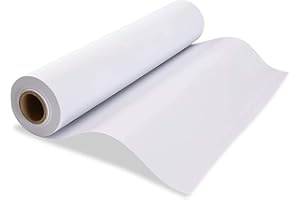 CREATIVE PAPER CO Made in USA White Butcher Paper Roll 17.75" x 1200" (100ft) Ideal for BBQ Smoking Wrapping of Meat of All Varieties, Table Runner, Painting and Craft Projects, Unwaxed, Uncoated,