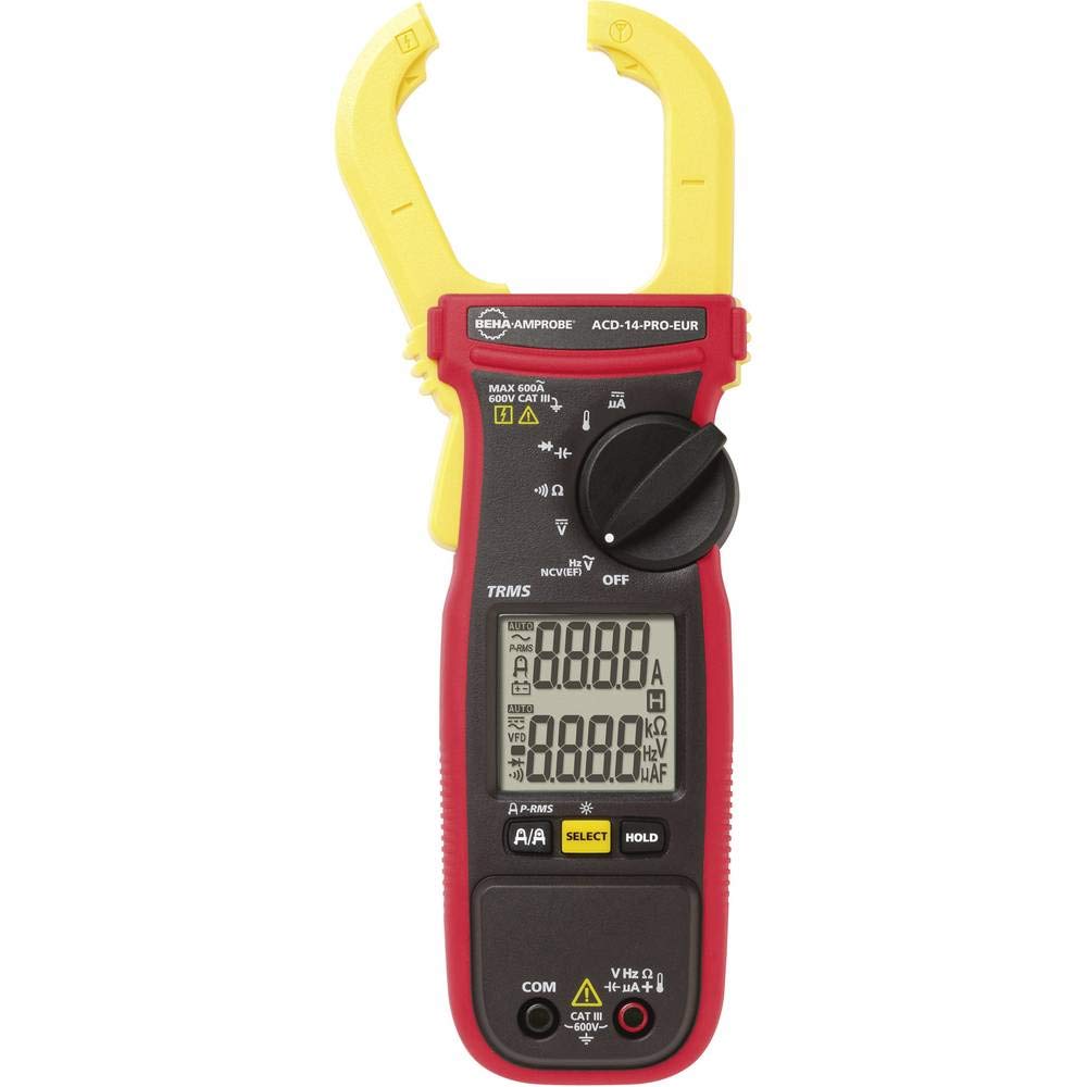 ACD-14-PRO-EUR AC TRMS Clamp Meter, Dual Display, 600 A, jaw 30 mm - Image 3