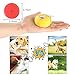 6PCS Dog Squeaky Toys Latex Soft Dog Toys Rubber Chewing Toy Fetch Play Balls for Puppy Small Medium Pets Dog Cat (Style 1)