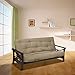 Serta Cypress Double Sided Innerspring Queen Futon Mattress, Khaki, Made in the USA