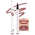 Kaely Beige Longwear Liquid Lip Liner Waterproof, 24 Hour Long Lasting Lip Liner Stain Marker Pen, 2-in-1 Matte Semi Permanent Lipliner & Lipstick, Vegan & Cruelty-Free, 07