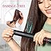 Hair Straightener and Curler 2 in 1, Best Flat Iron for Thick Hair, Hair Iron Straightener Dual Voltage (Black)thumb 2