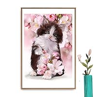 Framed Canvas Wall Art Christmas Santa Claus Canvas Prints Home Artwork Decoration for Living Room,Bedroom - 16x24 inches