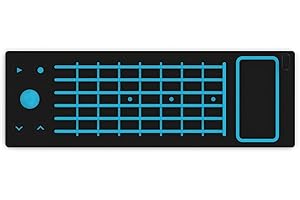 JOUÉ Guitar Pad Accessory for J-Play MIDI controller - 6 Frets and Effect Zone, Dedicated Musical App Included, Plug & Play Music instrument Water Edition