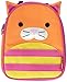 Skip Hop Zoo Kids Insulated Lunch Box, Chase Cat, Orange