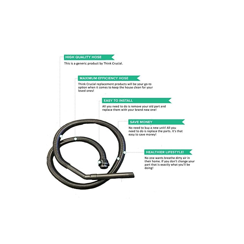 Think Crucial Replacement Vacuum Cleaner Hose Part Compatible With