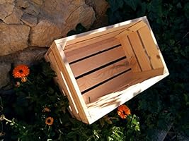 LOTE DE 3 CAJAS DE MADERA NATURAL TIPO FRUTA VINTAGE: Amazon.es: Hogar