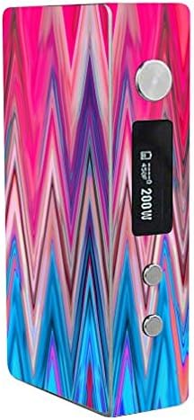 Tesla 200W TC Vape E-Cig Mod Box Vinyl DECAL STICKER Skin Wrap / Patterns