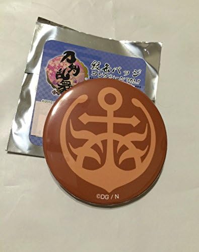Amazon Co Jp 刀剣乱舞 Online 紋缶バッジ コレクション Vol 1 陸奥守吉行 単品 とうらぶ グッズ トイプラ 缶バッチ 陸奥守 おもちゃ 通販