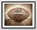 Vintage Football on Vintage Background Fine Art Photography Print, Sports Decor, Football Nursery decor, Vintage Sports Nursery Art, Football artwork, Football Prints, Kids Room Wall Art.