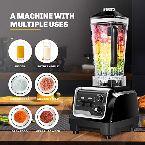 Professional Countertop Blender, Blender for kitchen Max 2200W High