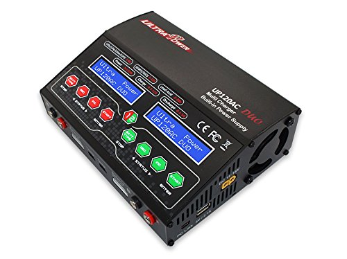 Ultra Power UP120AC DUO Balancing Charger for LiPo LiIon LiFe NiCd NiMH Lead Acid battery packs Battery Packs - Thumbnail 2