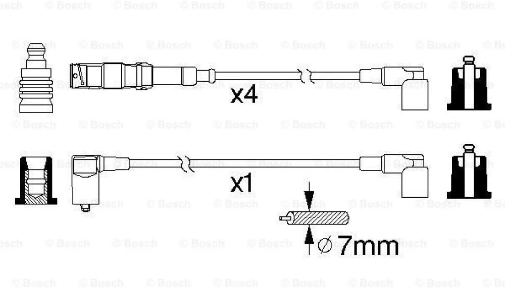 Bosch 0986356333 - Ignition cable - 1 piece - Image 5