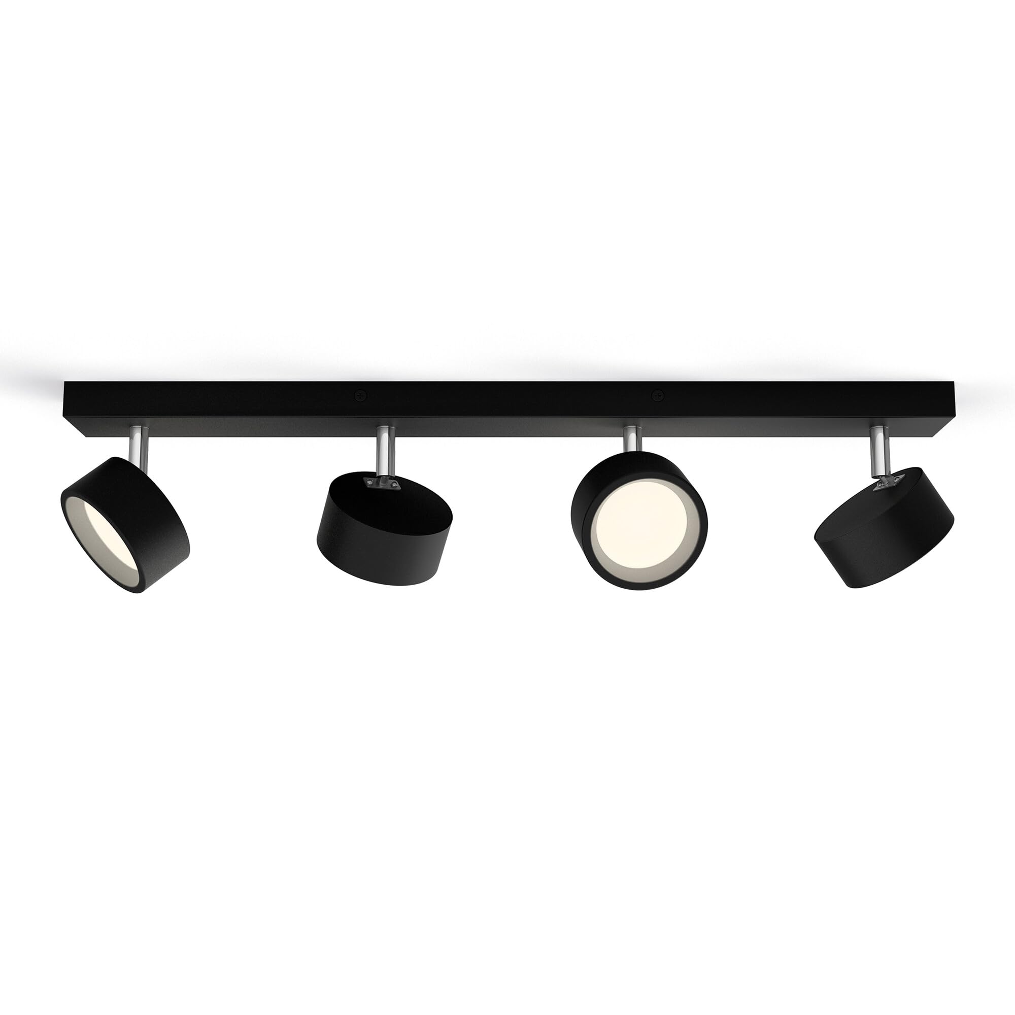 Philips LED Bracia Spot 4x5.5W Warm White 2700k [5.5W - Black] For Indoor Home Lighting, Living Room, Study, Office — image 1