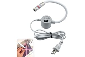 Laser Guide for Sewing Machines,Quilting Laser Light with Crosshair, Adjustable Magnetic Attachment for SewingMachines, Hands