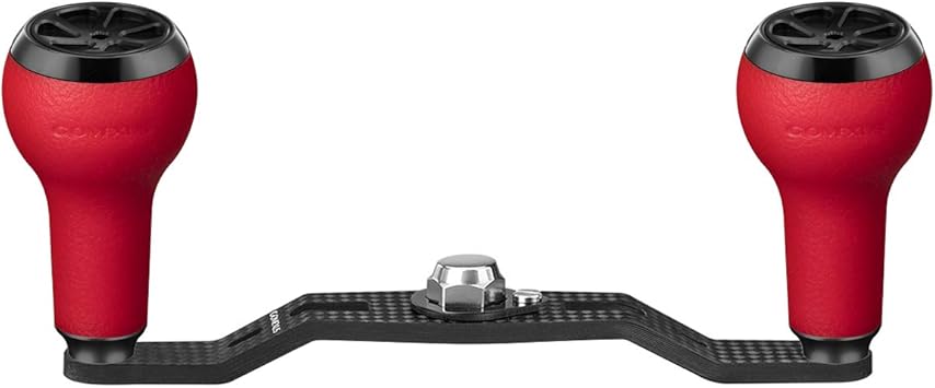Amazon Gomexus カーボンパワーハンドル 8x5mm ダイワ Tatula Coastal シマノ Tranx 300 400 Abu Garcia Revo シリーズ ベイトキャスティング リールハンドル 交換部品 フィッシングリールハンドル 105mm Gomexus リールパーツ