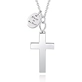 BEILIN 925 Sterling Silver Vertical Bar Urn Necklace Simple Urn Pendant Commemorative Ashes Souvenir Women Men's Necklace Cremation Jewelry