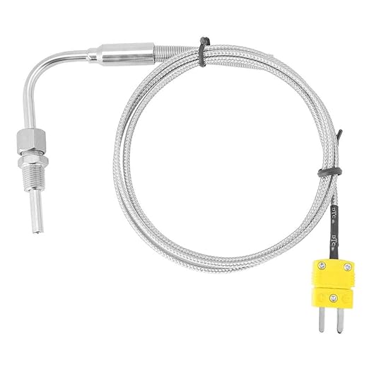 Telituny EGT Thermoelement Typ K - 1/8 NPT Temperatursensor Für Abgasmessung