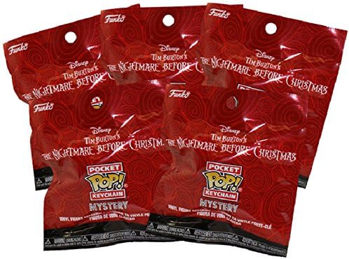 Funko Pocket POP! Keychain BlindBags - Nightmare Before Christmas - BLIND BAGS (5 Pack Lot)