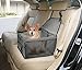 Pet Car Booster Seat Carrier,Portable Foldable Pet Car Seat Cover Carrier with Seat Belt for Dog Cat Puppy Kitty up to 25lbs (Grey)