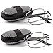 DOUBLETAKE Reading Glasses - 2 Pairs Readers with Belt Loop Zip Case - 1.00