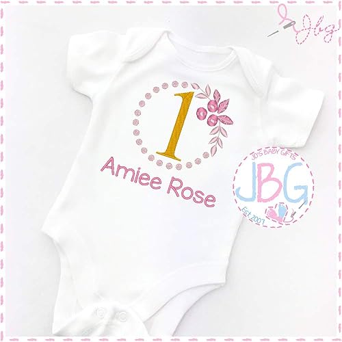 1st birthday vest girl uk