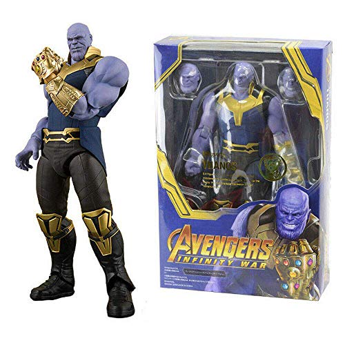 GOODKSSOP Joint Flexible Movable Infinity War Super Hero Thanos Classic Character Action Figure Model Toy Xmas Gift