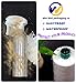 WEIWEI - 12 X 16 inch 200PCS 100 Gauge Odorless PVC Heat Shrink Wrap Bags with Vent Hole