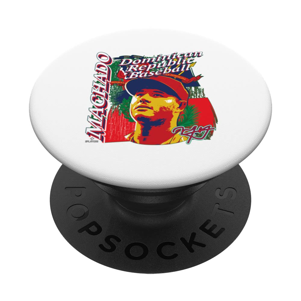 Manny Machado Dominican Republic Baseball MLBPA PopSockets Swappable PopGrip