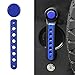 Opall Grab Handle Inserts Cover+Push Button Knobs Cover Trim for 2007-2018 Jeep Wrangler JK & Unlimited 5PCS Blue