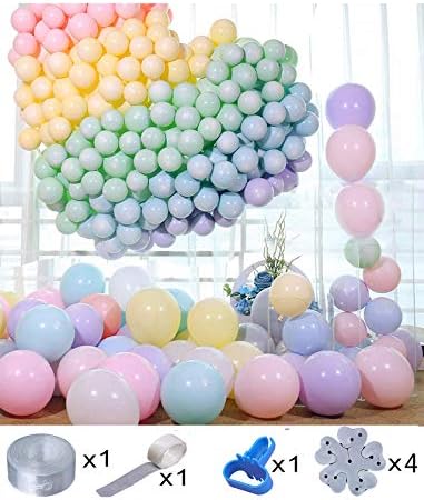 パステルラテックスバルーン 100個 10インチ アソート マカロン キャンディカラー パーティーバルーン 結婚式 誕生日 卒業式 激安セール マルチ カラー ベビーシャワー クリスマス パーティーデコレーション