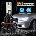 H13/9008 LED Headlight Bulbs leppein S+ Series Dual High/Low Beam 32xZES 2nd Chips 6500K 8000LM Cool White Halogen Replacement Conversion Kit-1 Pair