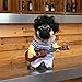 NACOCO Pet Guitar Costume Dog Costumes Cat Halloween Christmas Cosplay Party Funny Outfit Clothes (M)
